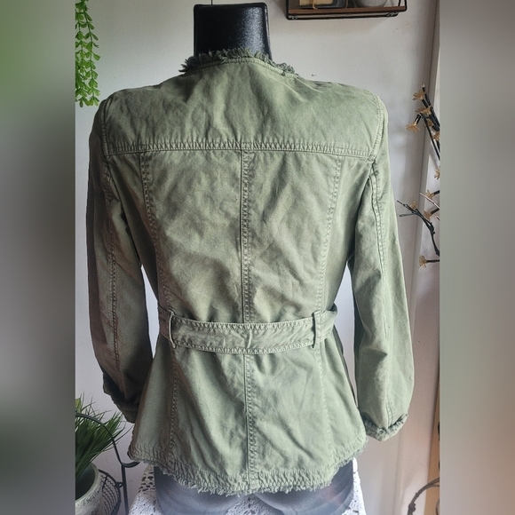 Banana Republic Olive Green Light Jacket S - Picture 5 of 7
